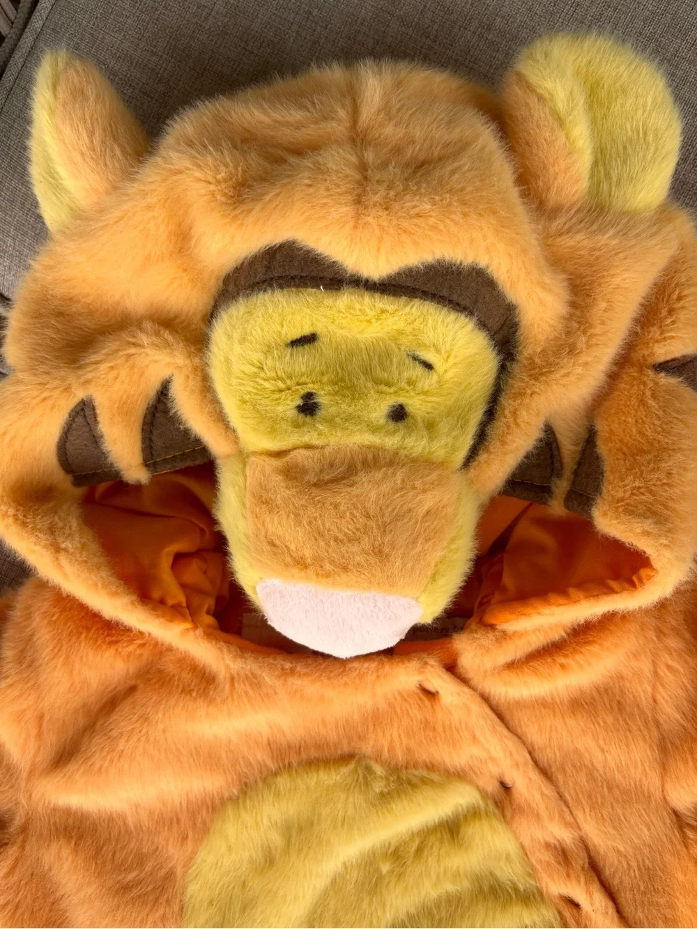 Pottery Barn Kids Tigger Costume with Hood 12-24 months